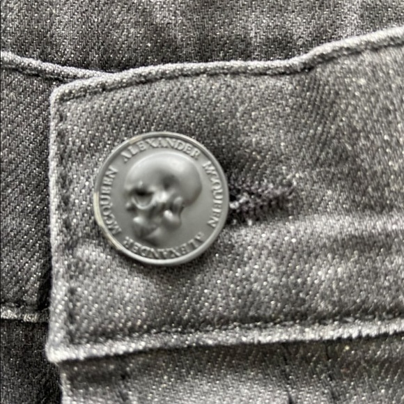Alexander McQueen Black denim Jeans - Picture 4 of 7